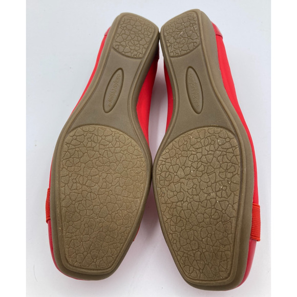 Comfortview Women's The London‎ Flat Hot Red Size 9.5W New/Box - Picture 8 of 13